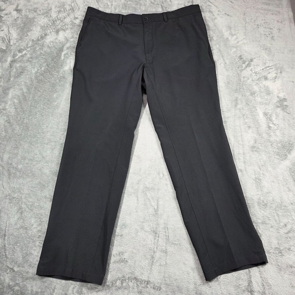 Nike Golf Pants Mens 35X30 Black Flex Hybrid Woven Stretch Dri Fit Chinos 921751